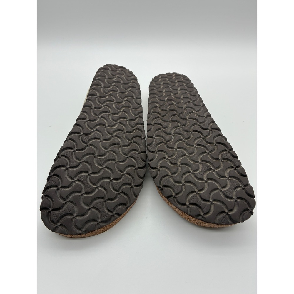 Birkenstock Arizona Soft Footbed Taupe Suede Leather Sandals Mens 43 L12 M10 - Picture 4 of 7